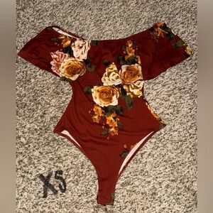 Floral bodysuit